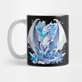 blue eyes white dragon Mug